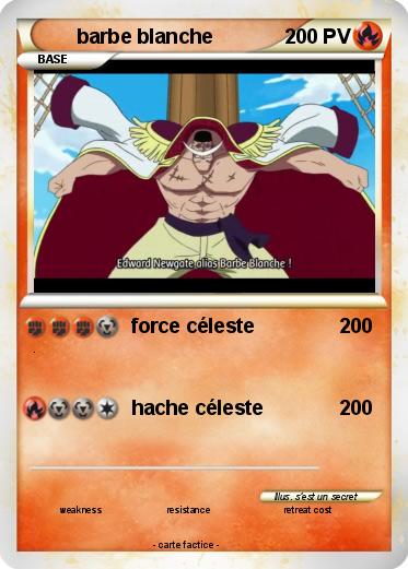 Pokemon barbe blanche