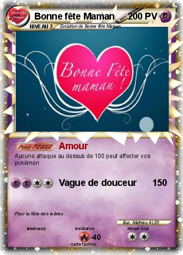 Pokemon Bonne fête Maman
