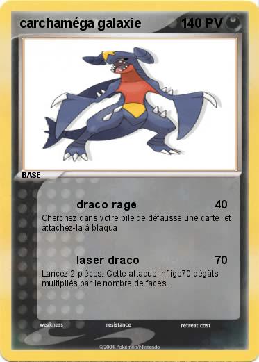 Pokemon carchaméga galaxie