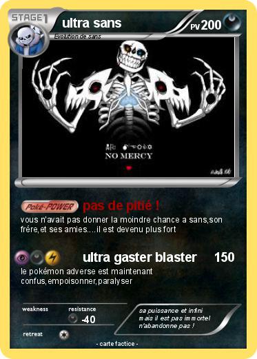 Pokemon ultra sans