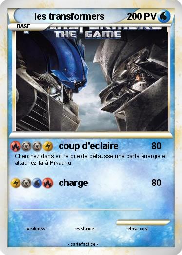 Pokemon les transformers