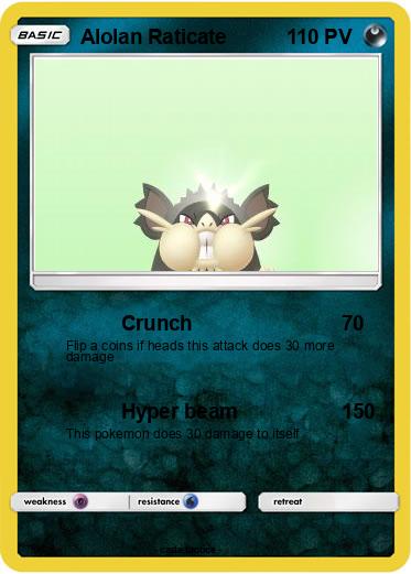 Pokemon Alolan Raticate
