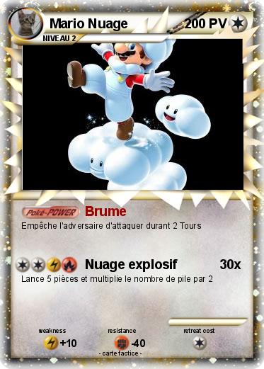 Pokemon Mario Nuage