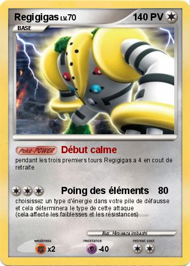 Pokemon Regigigas