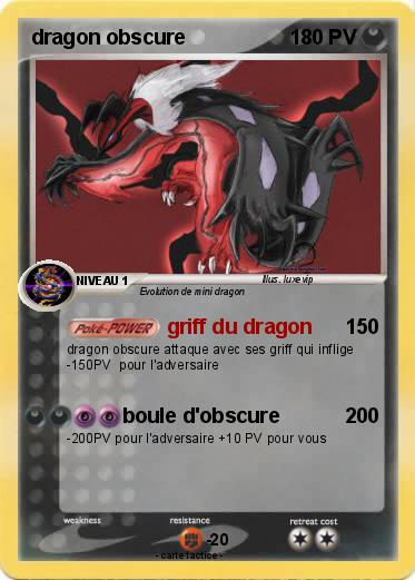 Pokemon dragon obscure