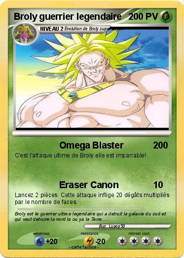 Pokemon Broly guerrier legendaire