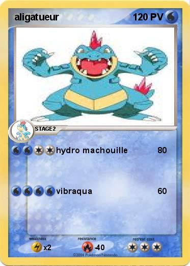 Pokemon aligatueur