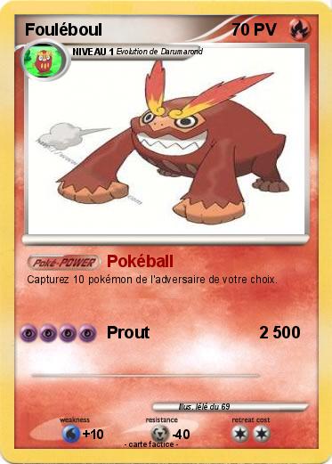 Pokemon Fouléboul