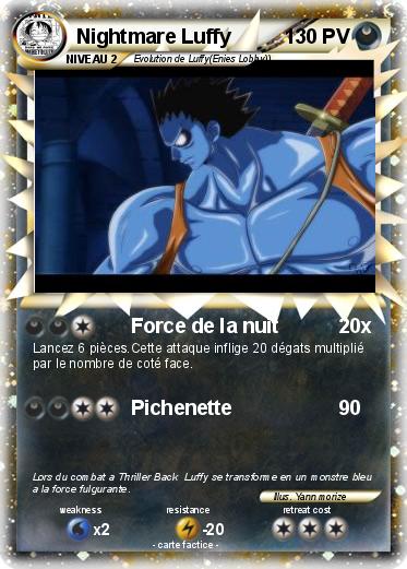 Pokemon Nightmare Luffy