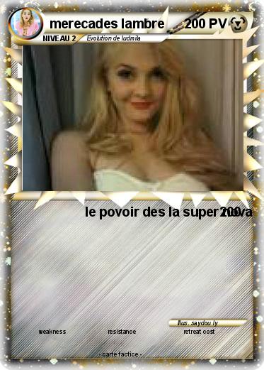 Pokemon merecades lambre