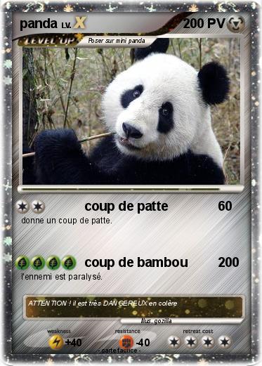 Pokemon panda