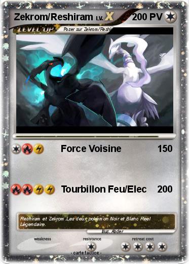 Pokemon Zekrom/Reshiram