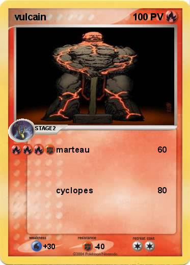 Pokemon vulcain
