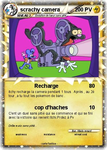 Pokemon scrachy camera
