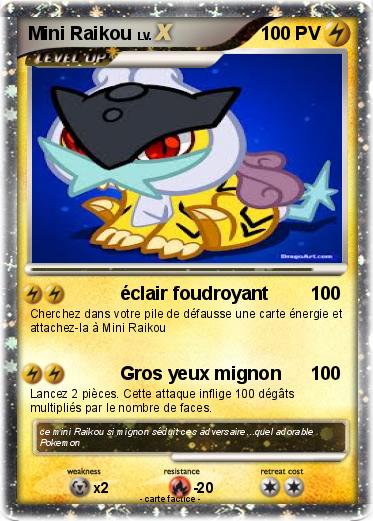 Pokemon Mini Raikou
