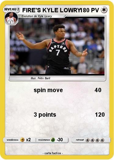 Pokemon FIRE'S KYLE LOWRY