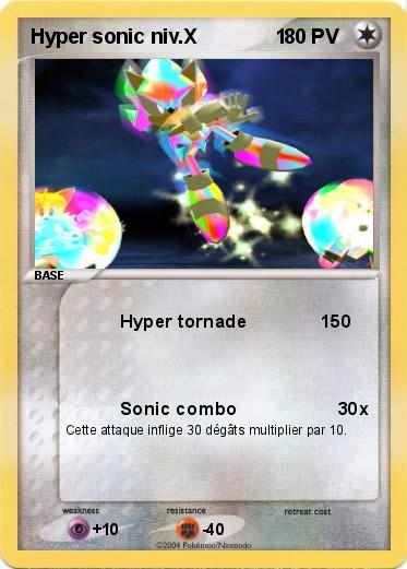 Pokemon Hyper sonic niv.X              1
