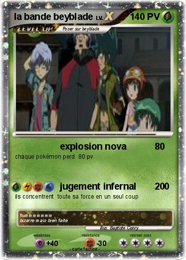 Pokemon la bande beyblade