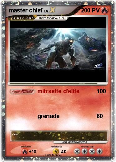 Pokemon master chief