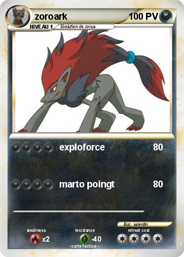 Pokemon zoroark