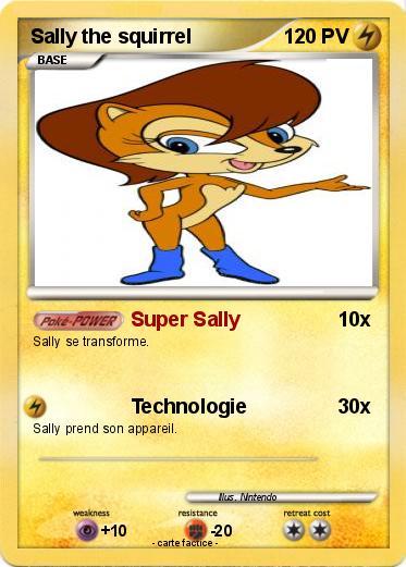 Pokemon Sally the squirrel