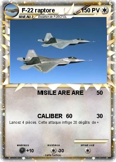 Pokemon F-22 raptore
