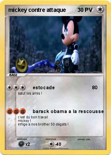 Pokemon mickey contre attaque