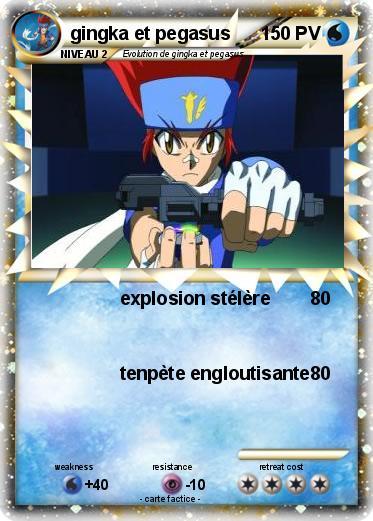Pokemon gingka et pegasus