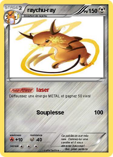 Pokemon raychu-ray