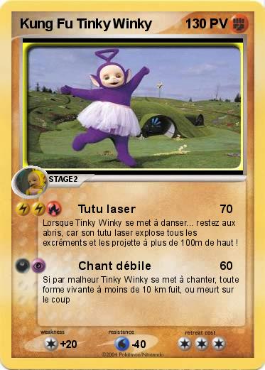 Pokemon Kung Fu Tinky Winky