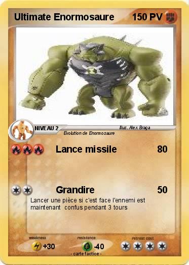 Pokemon Ultimate Enormosaure