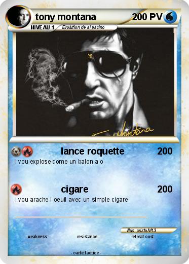 Pokemon tony montana