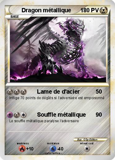 Pokemon Dragon métallique