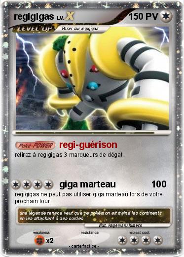 Pokemon regigigas