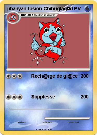 Pokemon jibanyan fusion Chihuglagla