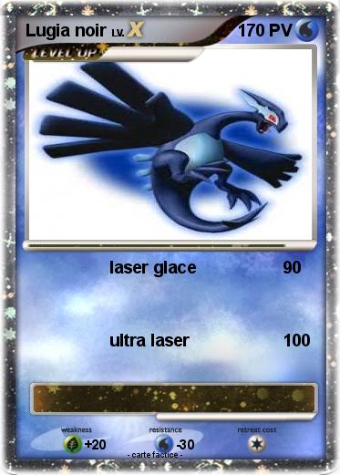 Pokemon Lugia noir