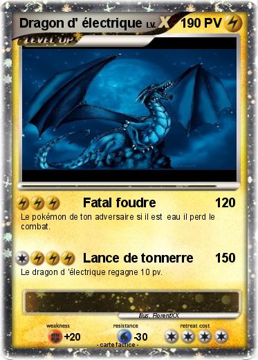 Pokemon Dragon d' électrique