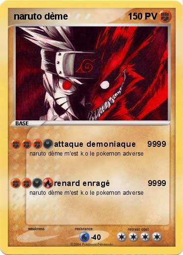 Pokemon naruto dème