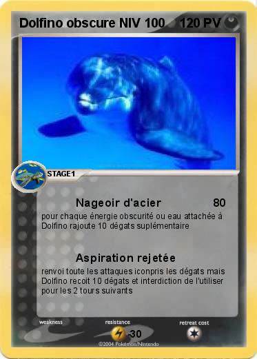 Pokemon Dolfino obscure NIV 100