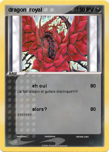 Pokemon dragon  royal