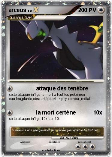 Pokemon arceus