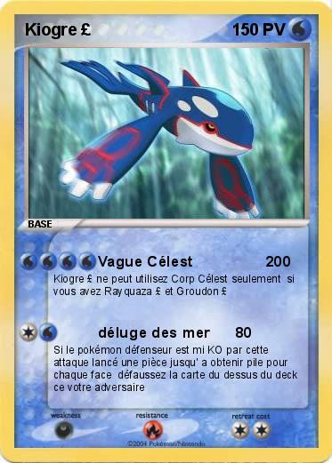 Pokemon Kiogre £