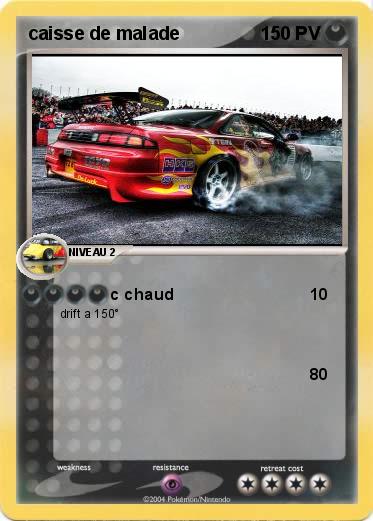 Pokemon caisse de malade