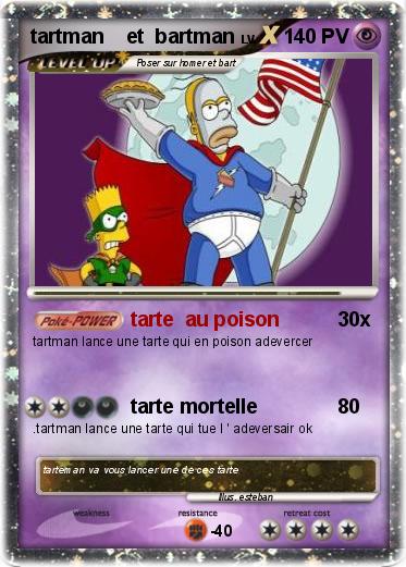 Pokemon tartman    et  bartman