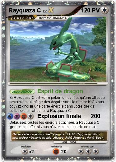 Pokemon Rayquaza C