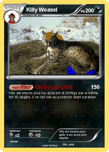 Pokemon Killy Weasel