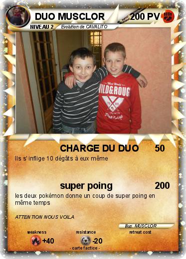 Pokemon DUO MUSCLOR