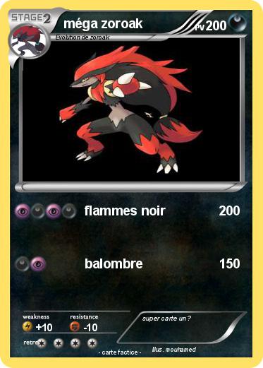 Pokemon méga zoroak