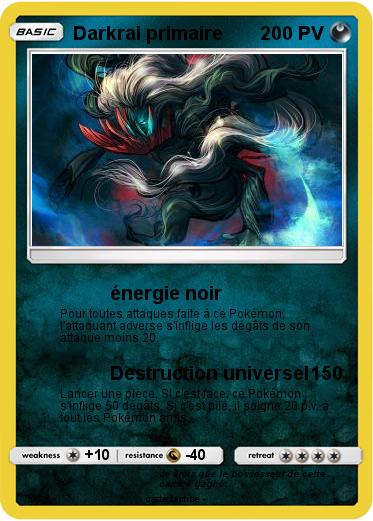Pokemon Darkrai primaire