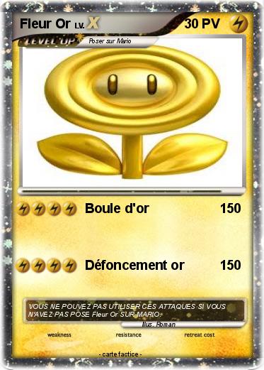 Pokemon Fleur Or